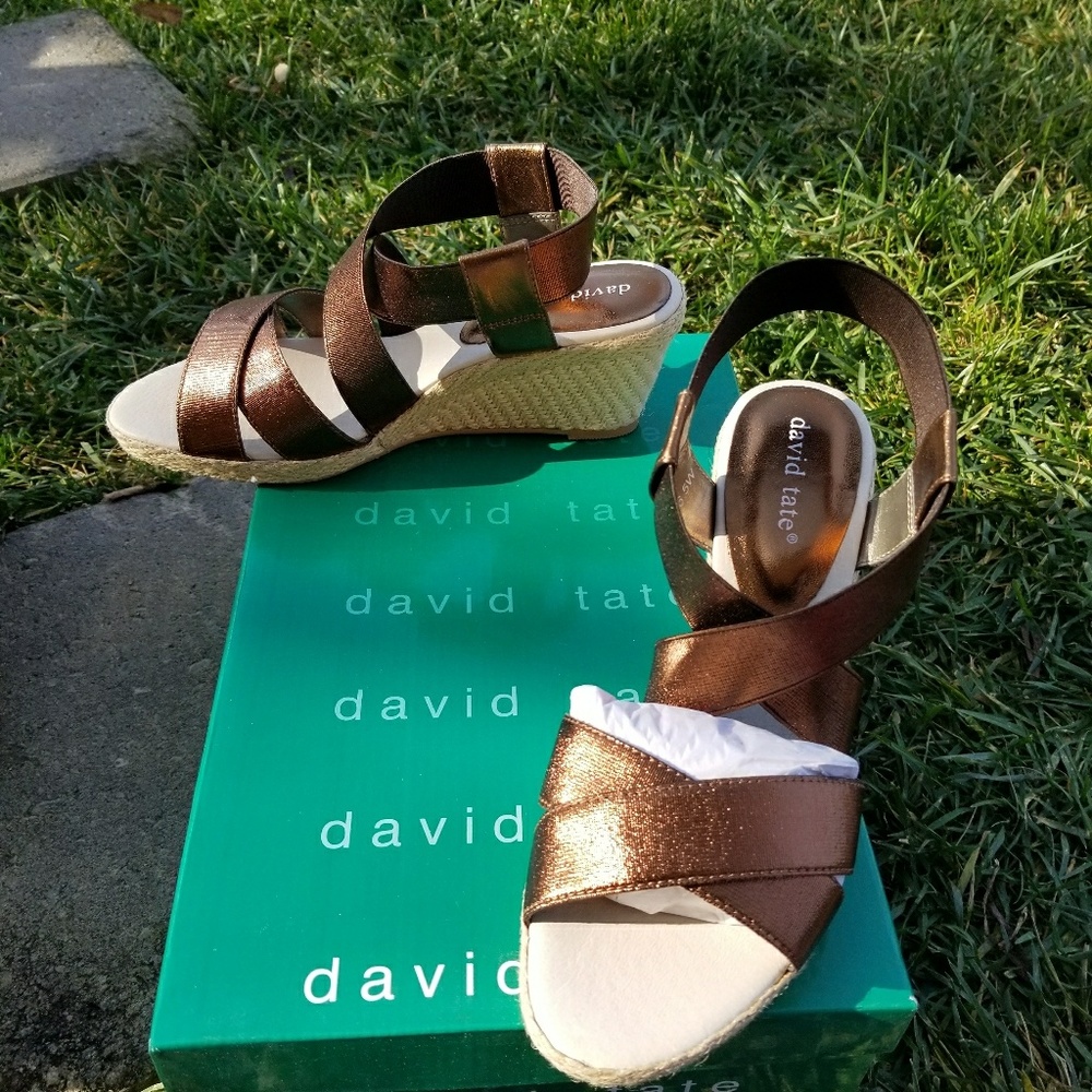 David Tate Leather Sandals Women